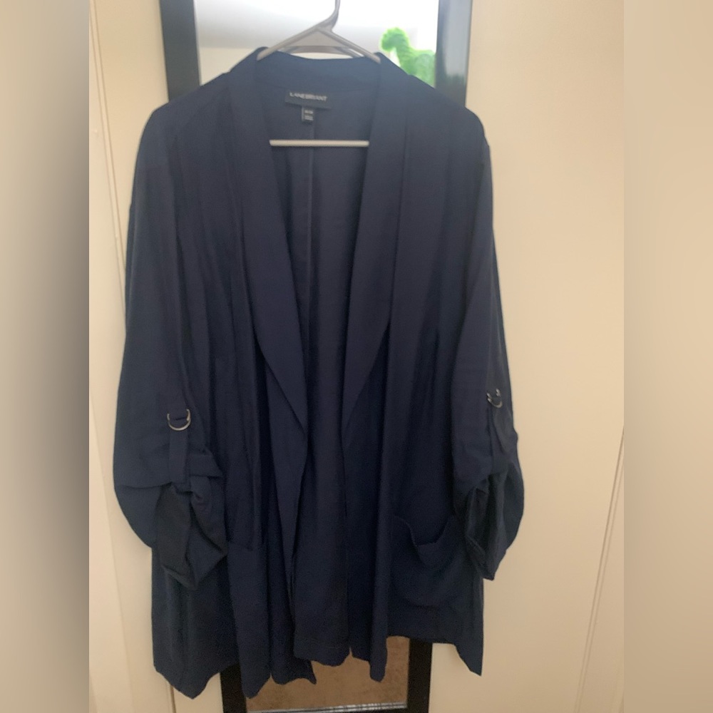 26/28 Lane Bryant Navy Blazer